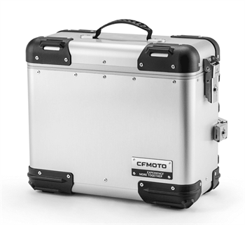 450/700/800MT Samostatné hliníkové kufry CFMOTO (stríbrné) lavá