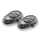 Bluetooth handsfree pre uzavreté a otvorené prilby CellularLine Intrephone TOUR Twin Pack