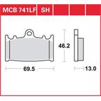Brzdové doštičky LUCAS TRW MCB741LF