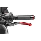 Páčka spojky bez adaptéra extendable folding červeno/čierna