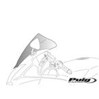 Plexi štít RACING modrá