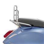 Zadný chrómovaný nosič